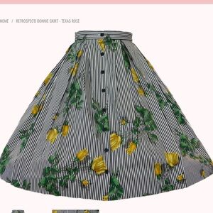 Retrospec’d Bonnie Skirt in Texas Rose